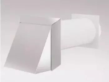 Quellmalz Teleskop-Mauerkasten mit Lüftungshaube Ø125mm, Rechteckanschluss, bis 450mm (12.620ED)