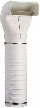 Airtec Flachkanal-Flexschlauch-Adapter 175x80mm auf Ø125mm, 50cm (651452)
