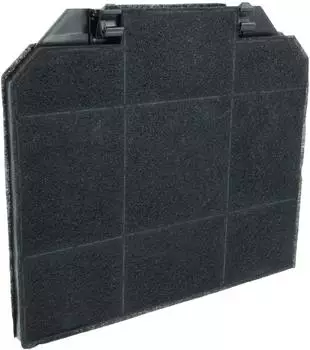 vhbw 1x Aktivkohlefilter kompatibel mit AEG X91384MD01, X91384MI01, X91384MI02, X91384MD02, X91384MI0 Dunstabzugshaube - 26,5 x 23,7 x 1,6 cm