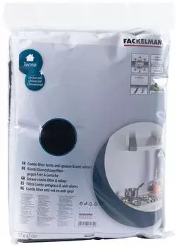 Fackelmann Kombi-Dunstabzugsfilter Polyester & Aktivkohle 57x47cm (0807250)