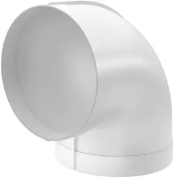 Franke Rundbogen Ø150mm 90° für Dunstabzugshaube, weiß (112.0711.901)