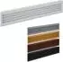 Sotech Lüftungsgitter BRISE für Türen, Schlitzlochung, 457x92mm