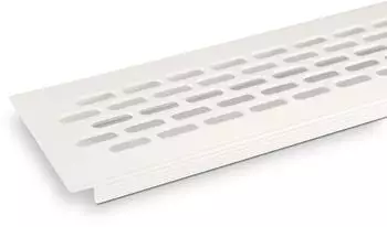 Sotech L&uuml;ftungsgitter Aluminium Stegblech 484x60mm wei&szlig; (RAL9003)