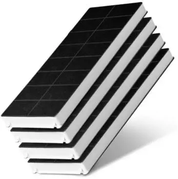 VIOKS Aktivkohlefilter für Dunstabzugshaube 430x170mm, 4er-Set (00296178)