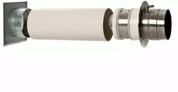 CB-tec Doppelklappe Zuluftkanal 80mm Kaminofen (vlsdk80es)