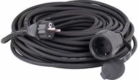 AS Schwabe 60382 Strom Verl&auml;ngerungskabel 16 A Schwarz 5.00 m H07RN-F 3G 2,5 mm2