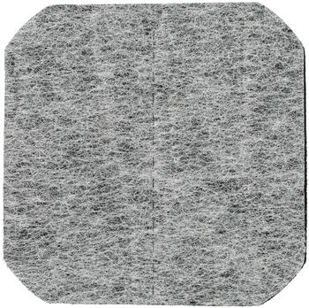 vhbw Aktivkohle-Filter Ersatzfilter kompatibel mit Tefal Compact Quadra 3122, 8321, 8204, 8203, 6122, 3199, 3198, 3197, 3193, 3192 Fritteuse Grau