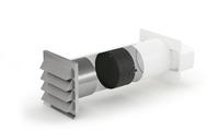 Naber L&uuml;ftungsschacht NABER E-Jal flow 150 Mauerkasten inkl. THERMOBOX, wei&szlig;,