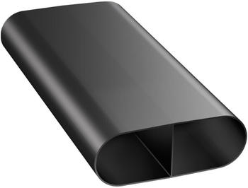 Bora Ecotube EFS375/1 Flachkanal mit Steg 375mm