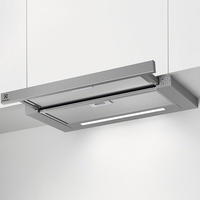 Electrolux DUNSTABZUGSHAUBE Silber 69.8x39.5x30.0 cm, Energieeffizienzklasse: C