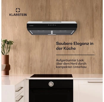 Klarstein DSM-Contempo-60BK – Effiziente Luftreinigung für maximalen Kochgenuss