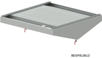 Stalgast Deckenhaube "Basic Line", Schrägform 4200 mm x 1800 mm mit Flammschutzfilter Typ B - DH421800
