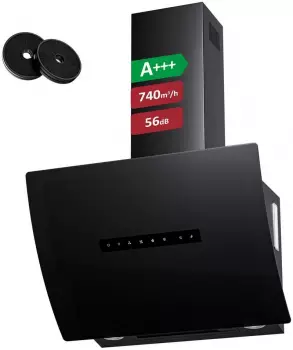 Levivo Kopffreie Dunstabzugshaube 60cm 740 m&sup3;