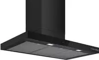 BOSCH Wandhaube "DWB97DN60" Serie Serie 6 Leiser SilentPowerDrive & smarte Smart Hood