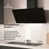 Klarstein SleekAir 90 cm schwarz app