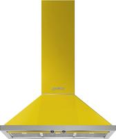 Smeg KPF9YW, Smeg KPF9YW Dekor-Wandhaube Gelb 90 cm Portofino