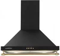 Klarstein Montblanc 60 Dunstabzugshaube 610m&sup3;/h 165W 2x1,5W LED Reling 10031992