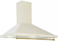 Klarstein Montblanc 90 Dunstabzugshaube 599m&sup3;/h 165W 2x1,5W LED Reling 10040265