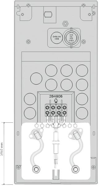 AEG MR 111 Rohrbausatz Versatzmontage (227702)