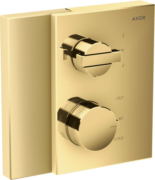 Axor Edge Thermostat Unterputz polished gold optic (46760990)