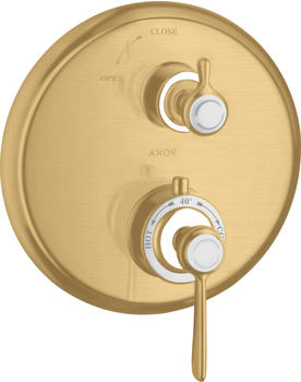 Axor Montreux Thermostat Unterputz mit Hebelgriff Brushed Gold Optic (16801250)