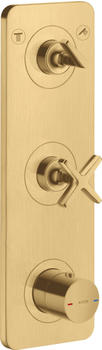 Axor Citterio E Thermostatmodul 380/120 brushed gold optic (36703250)