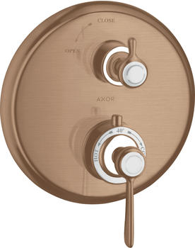 Axor Montreux Thermostat Unterputz mit Hebelgriff Brushed Red Gold (16801310)
