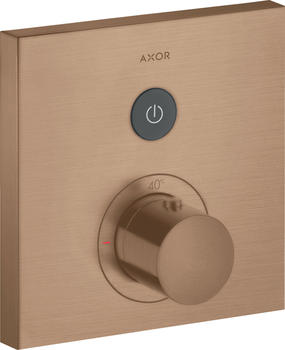 Axor ShowerSelect Square Thermostat Brushed Red Gold (36714310)