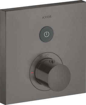 Axor ShowerSelect Square Thermostat Brushed Black Chrome (36714340)