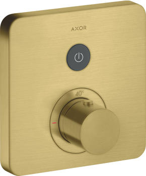 Axor ShowerSelect Softsquare Unterputz-Thermostat brushed brass (36705950)