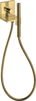 Axor ShowerSolutions Handbrausemodul 120/120 eckig polished gold optic (10651990)