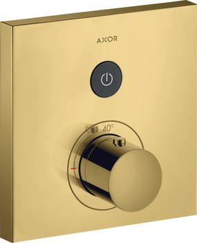 Axor ShowerSelect Square Thermostat Polished Gold Optic (36714990)
