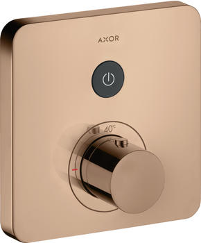 Axor ShowerSelect Softsquare Unterputz-Thermostat polished red gold (36705300)