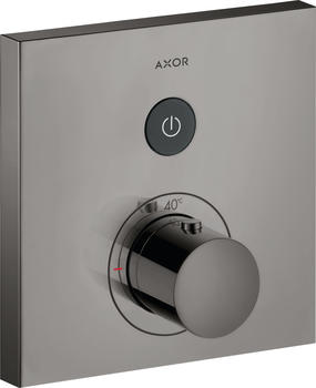 Axor ShowerSelect Square Thermostat Polished Black Chrome (36714330)