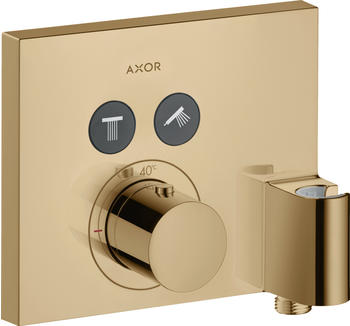 Axor ShowerSelect Square Unterputz-Thermostat polished bronze (36712130)