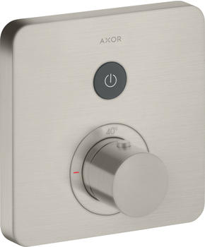 Axor ShowerSelect Softsquare Unterputz-Thermostat edelstahl optic (36705800)