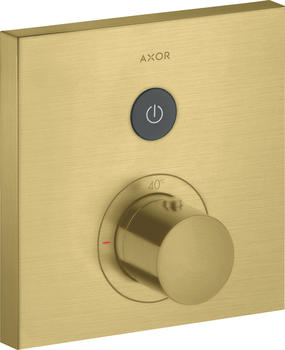 Axor ShowerSelect Square Thermostat Brushed Brass (36714950)