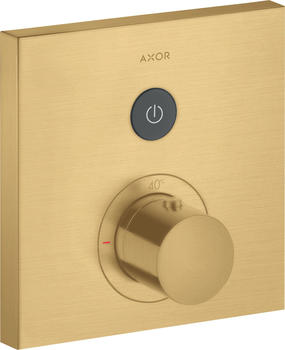 Axor ShowerSelect Square Thermostat Brushed Gold Optic (36714250)