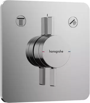 Hansgrohe DuoTurn Q Mischer Unterputz chrom (75414000) Hansgrohe DuoTurn Q Mischer Unterputz chrom (75414000)
