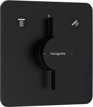 Hansgrohe DuoTurn Q Mischer Unterputz mattschwarz (75414670)