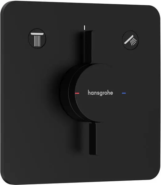 Hansgrohe DuoTurn Q Mischer Unterputz mattschwarz (75414670)