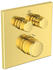 Ideal Standard CeraTherm Navigo Brausethermostat UP Bausatz 2 mit zwei Entnahmestellen brushed gold (A7302A2)