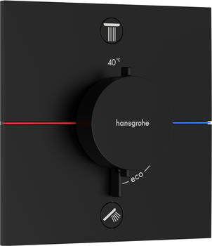 Hansgrohe ShowerSelect Comfort E Thermostat Unterputz mattschwarz (15572670)