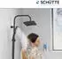 Schütte MALLORCA Duschsystem schwarz matt