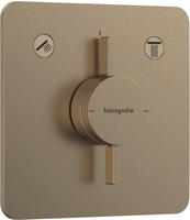 hansgrohe DuoTurn Q Mischer Unterputz f&uuml;r 2 Funktionen, Badarmaturen, 75414140,