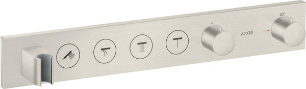 Axor ShowerSolutions Thermostatmodul Select 600/90 Unterputz Stainless Steel Optic (18357800)