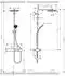 Hansgrohe Pulsify S Showerpipe 260 1jet EcoSmart mattschwarz (24221670)