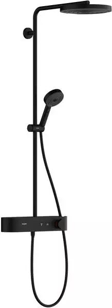 Hansgrohe Pulsify S Showerpipe 260 1jet EcoSmart mattschwarz (24221670)