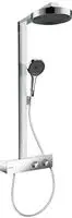 Rainfinity - Brauseset Mit Thermostat, Durchmesser 25 Cm, 3 Strahlarten, Chrom