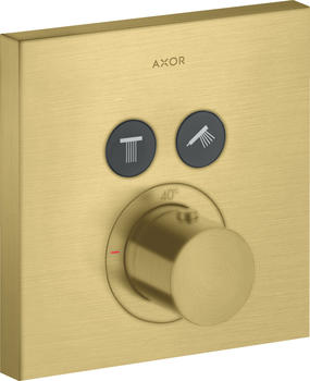 Axor ShowerSelect Square Thermostat Unterputz Brushed Brass (36715950)
